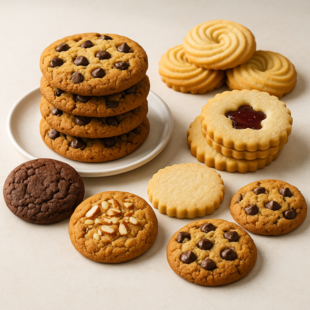 Explora galletas artesanas y gourmet de alta calidad. Sabor personalizado y tradición repostera.