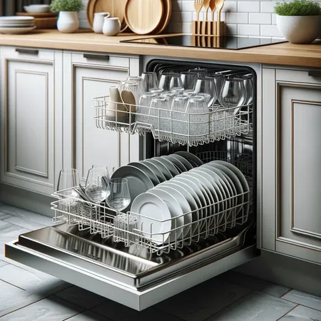 Lavavajillas rápido para cocinas activas. Ahorra tiempo y energía con tecnología avanzada.