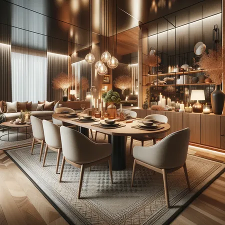 Comedores que fusionan diseño y confort, ideales para espacios modernos. Materiales de alta calidad y asientos ergonómicos.