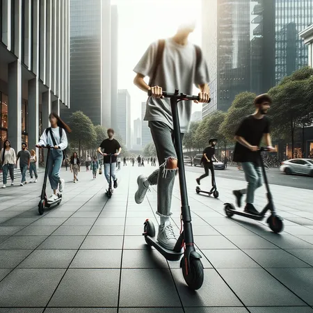 Patinetes eléctricos sostenibles para una movilidad más eficiente y responsable.